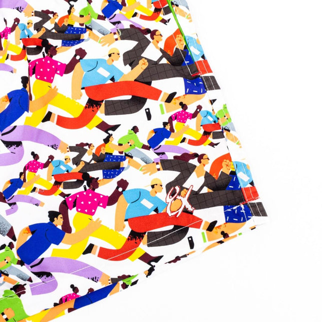 Retro Metro Swim Trunks by EightX Eight X Trunks - Paul Malone.com