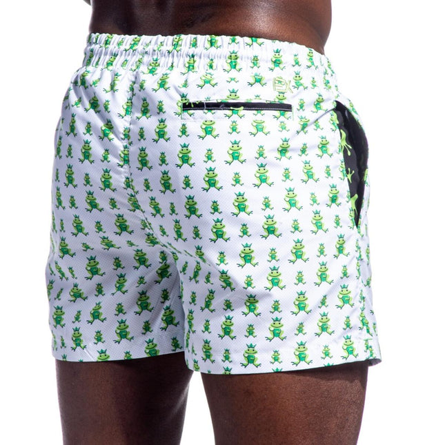 Weilea Frog King Swim Trunks by EightX Eight X Trunks - Paul Malone.com