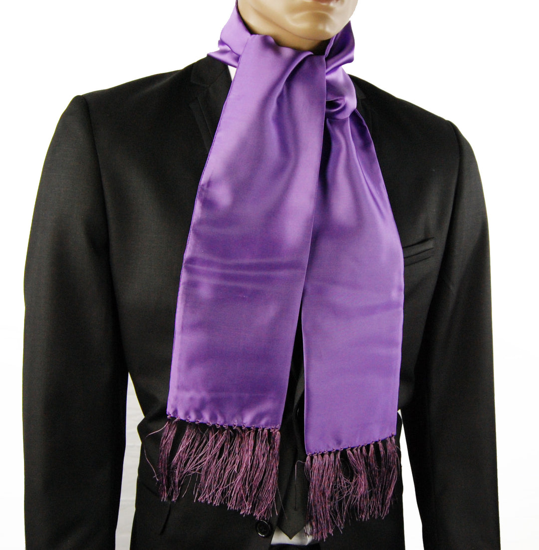 Men’s Purple Brand Greyscale Scarf selling