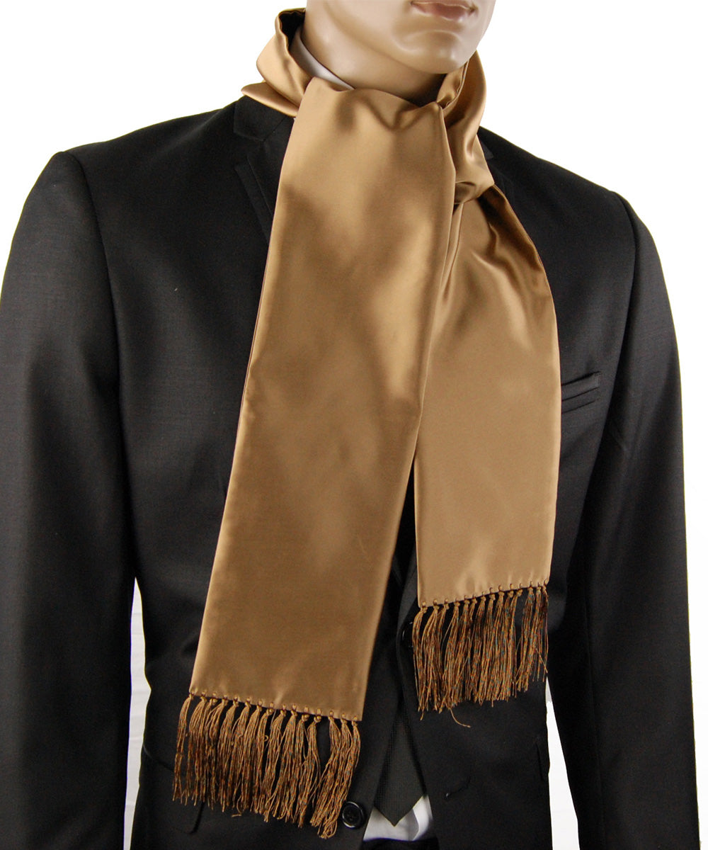 formal dress with scarf men Savona - Slim Silk Scarf
