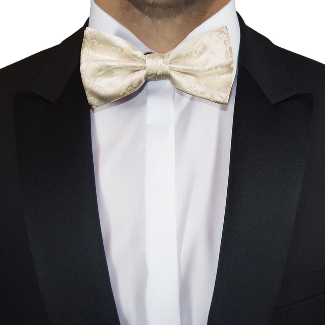 Formal Champagne Vine Men's Bow Tie Paul Malone Bow Tie - Paul Malone.com