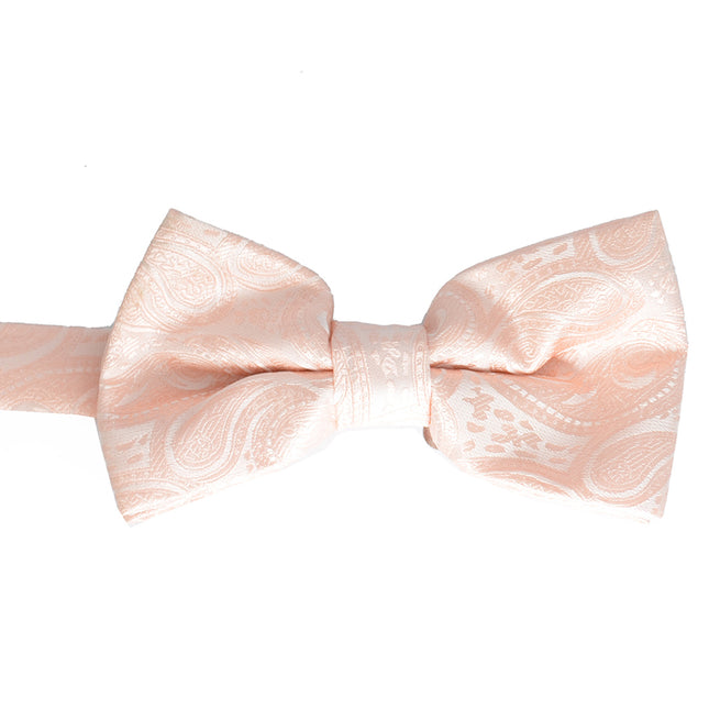 Formal Blush Paisley Tuxedo Vest Set Vittorio Farina Vest - Paul Malone.com