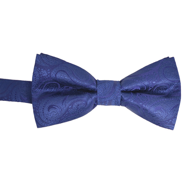 Navy Blue Paisley Tuxedo Vest Set Vittorio Farina Vest - Paul Malone.com