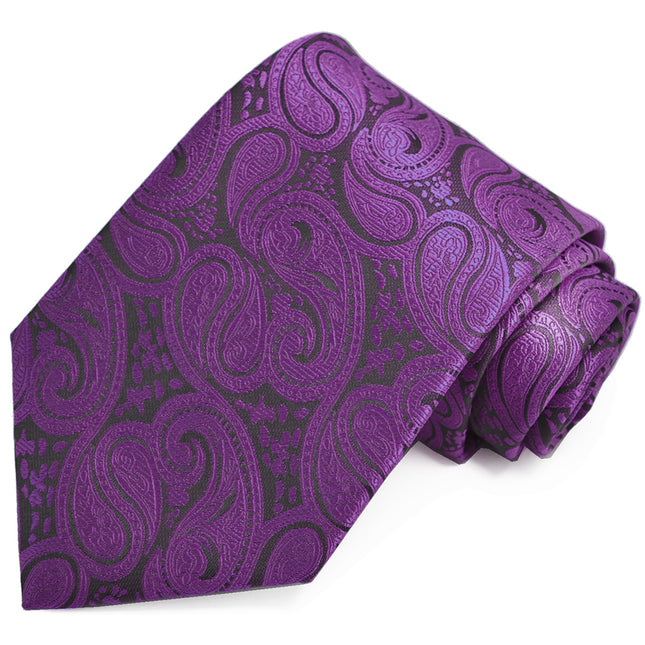 Formal Plum Paisley Tuxedo Vest Set Vittorio Farina Vest - Paul Malone.com
