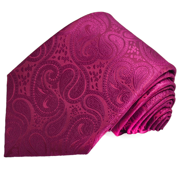 Formal Hot Pink Paisley Tuxedo Vest Set Vittorio Farina Vest - Paul Malone.com