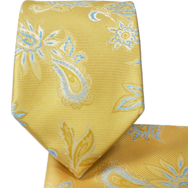 Misted Yellow Floral Tuxedo Vest Set Paul Malone Vest - Paul Malone.com