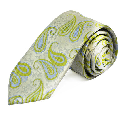 Daiquiri Green Tie and Pocket Square Set Paul Malone Ties - Paul Malone.com
