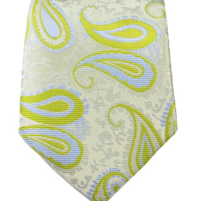 Daiquiri Green Paisley Tuxedo Vest Set Paul Malone Vest - Paul Malone.com
