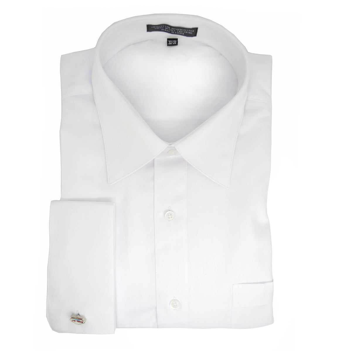 The Essential Solid White Dress Shirt 20 (34/35) / French Cuffs / White The Essential Solid White Dress Shirt 20 (34/35) / French Cuffs / White
