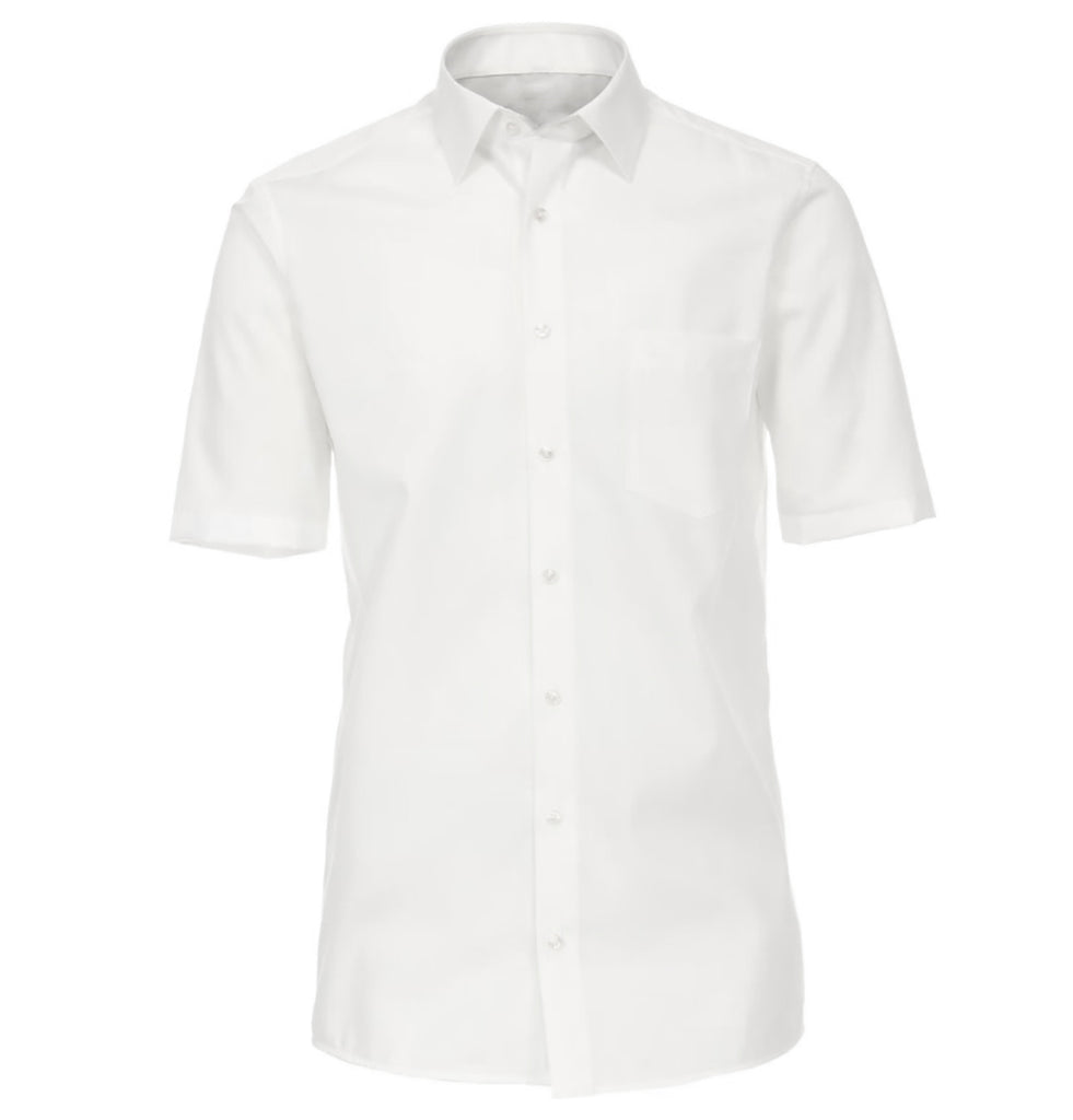 The Essential Solid White Dress Shirt