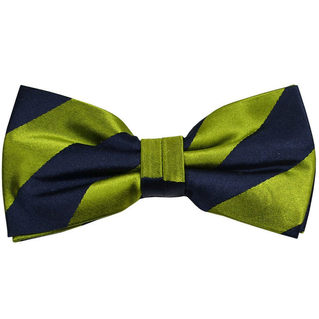 Green and Navy Silk Bow Tie Paul Malone Bow Ties - Paul Malone.com