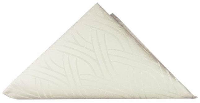 Ivory Cravat and Pocket Square Set Paul Malone Cravat - Paul Malone.com