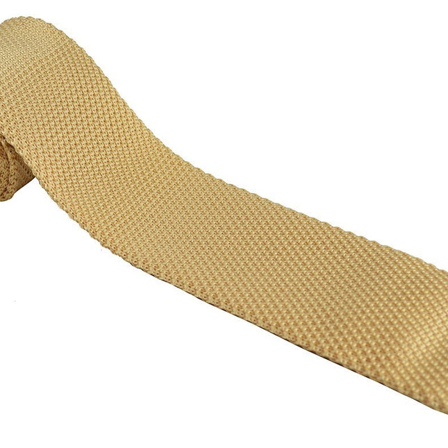 Champagne Knit Tie by Paul Malone Paul Malone Ties - Paul Malone.com