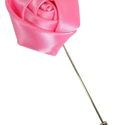 Pink Rose Lapel Flower Paul Malone Lapel Flower - Paul Malone.com