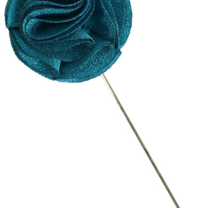 Turquoise Lapel Flower Paul Malone Lapel Flower - Paul Malone.com