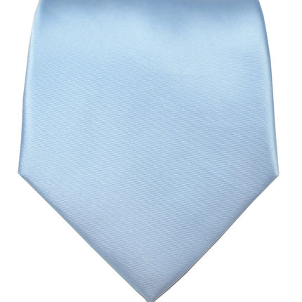Baby Blue Necktie and Pocket Square Paul Malone Ties - Paul Malone.com