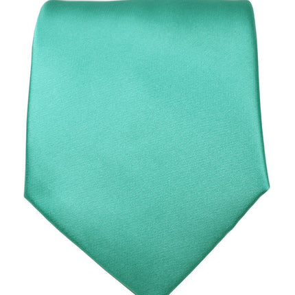 Marine Green Necktie and Pocket Square Paul Malone Ties - Paul Malone.com