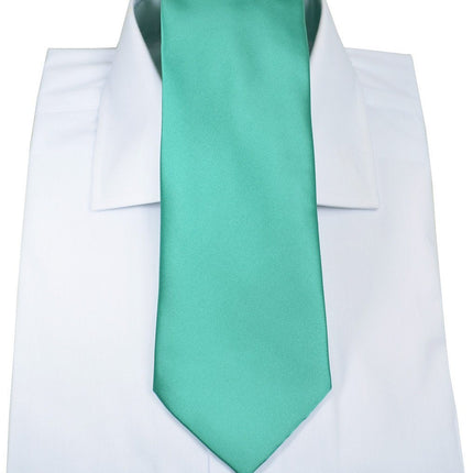 Marine Green Necktie and Pocket Square Paul Malone Ties - Paul Malone.com