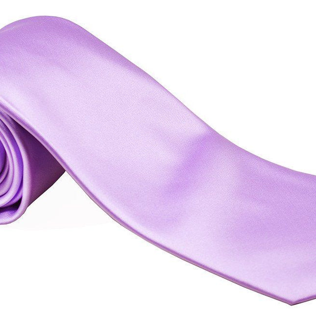 Persian Violet Necktie and Pocket Square Paul Malone Ties - Paul Malone.com