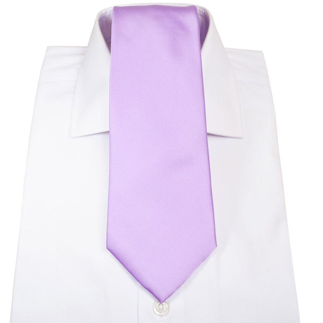Persian Violet Necktie and Pocket Square Paul Malone Ties - Paul Malone.com