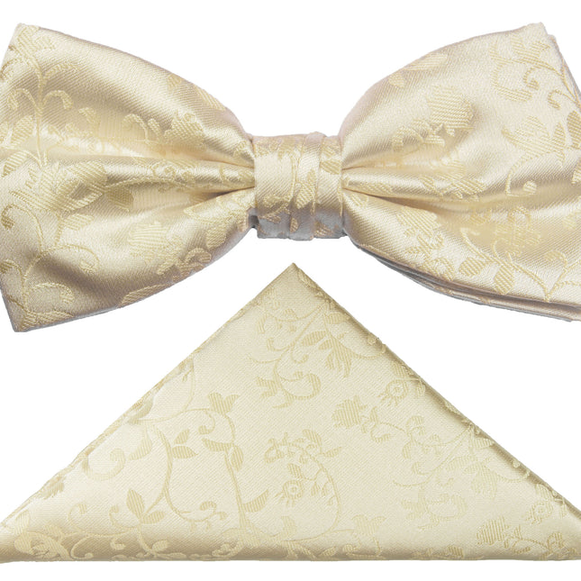 Formal Champagne Vine Men's Bow Tie Paul Malone Bow Tie - Paul Malone.com