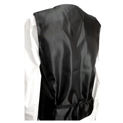 Black and Gold Polka Dot Tuxedo Vest Set Paul Malone Vest - Paul Malone.com