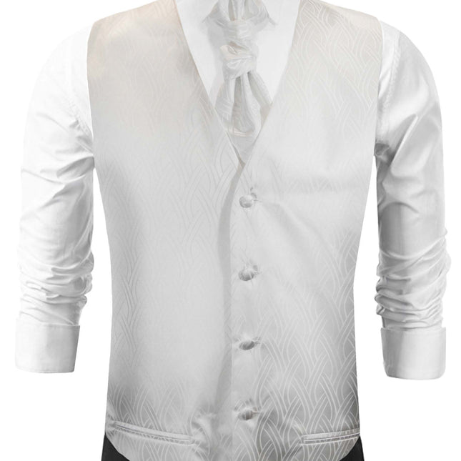 Ivory Wedding Tuxedo Vest Set Paul Malone Vest - Paul Malone.com